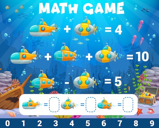 Página 2, Vetores e ilustrações de Jogos matematicos para download  gratuito