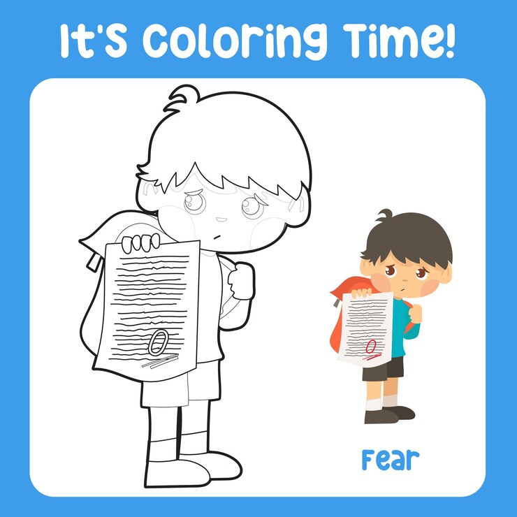 Vetor planilha educacional para colorir para impressão atividade de colorir para crianças contorno vetorial para página para colorir