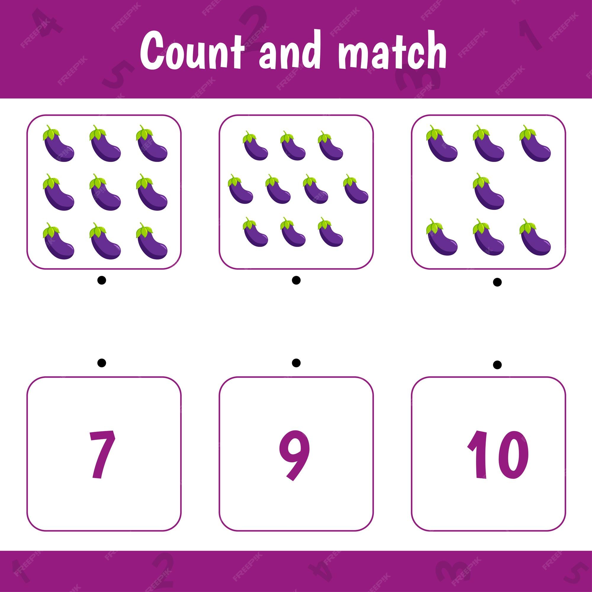 Jogo De Correspondência Com Cones De Sorvete E Colheres. Atividade  Matemática De Comida De Verão Para Crianças Pré-escolares. Férias De Praia  Contando Planilha. Educacional Imprimível Com Elementos Engraçados Bonitos  Para Crianças Royalty