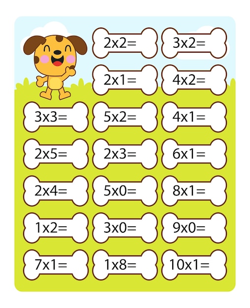 Planilhas de matemática para crianças do ensino fundamental planilhas de adição, subtração, multiplicação