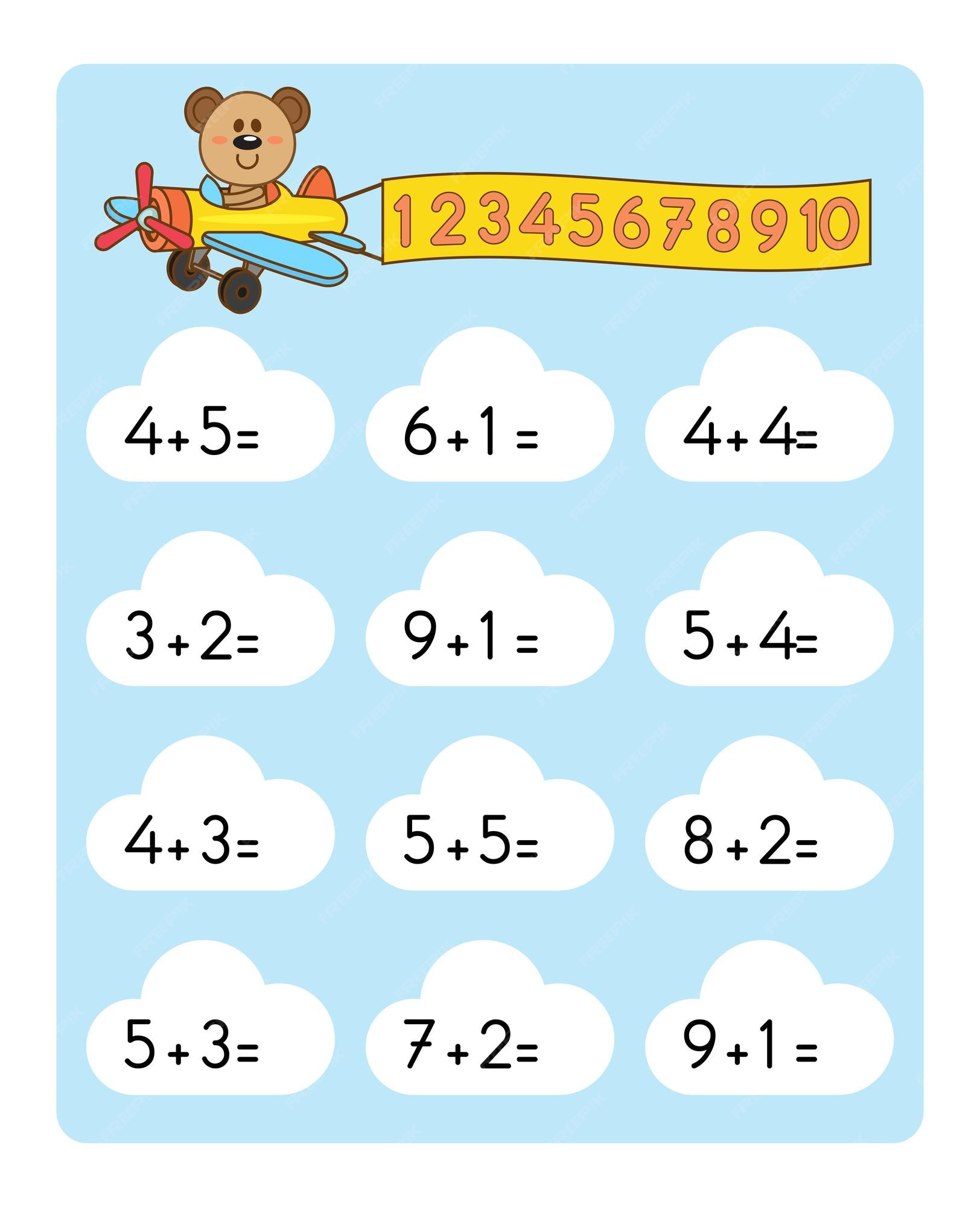 Aprendendo multiplicação, subtração. pré escola e escola planilha  atividade. planilha para escola crianças, matemático enigmas,  quebra-cabeças para crianças, Educação jogo. 27522644 Vetor no Vecteezy