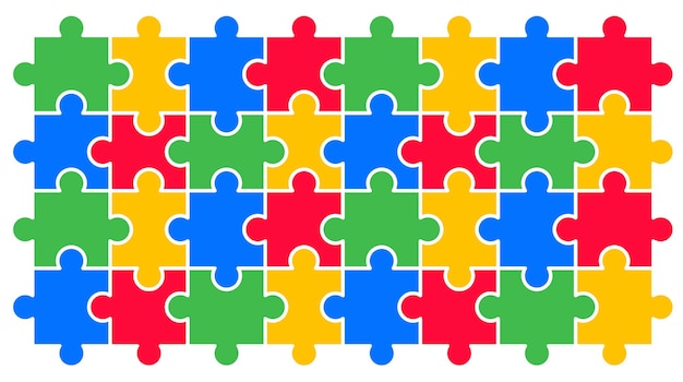 plano de fundo do dia mundial do autismo ou modelo de design de plano de fundo do dia mundial da conscientização do autismo de 2 de abril