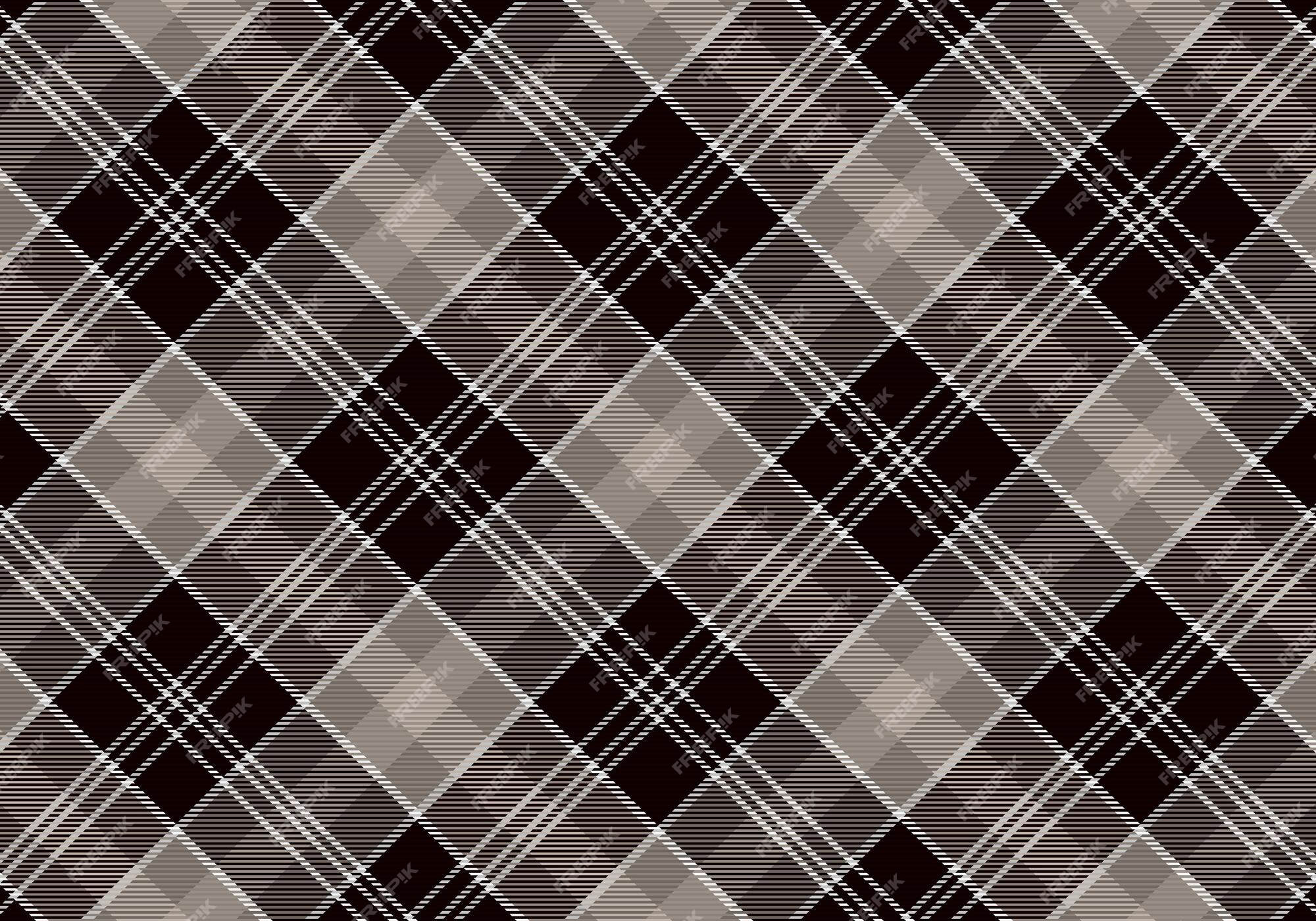 Plano de fundo padrão xadrez tartan sem emenda. textura de tecido.  ilustração vetorial., Vetor Premium em 2023