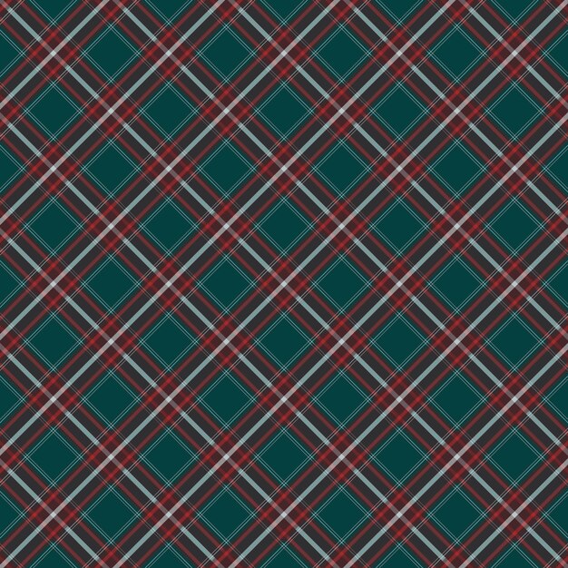 Plano de fundo padrão xadrez tartan sem emenda. textura de tecido. ilustração vetorial.