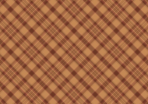 Vetor plano de fundo padrão xadrez tartan sem emenda. textura de tecido. ilustração vetorial.