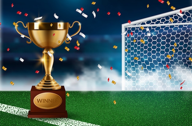plano de fundo para o campeonato de futebol