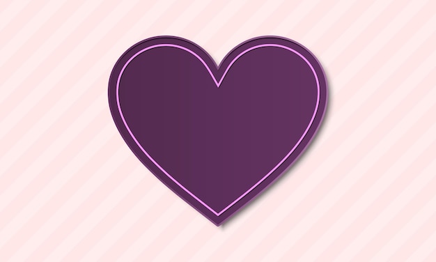 Plano de fundo roxo e rosa dos namorados. design para o seu banner.