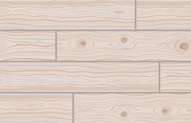 Vetor plano de fundo texturizado listrado de madeira ilustração em vetor de pranchas de parede de madeira de superfície de calçadão natural colorido ou mesa