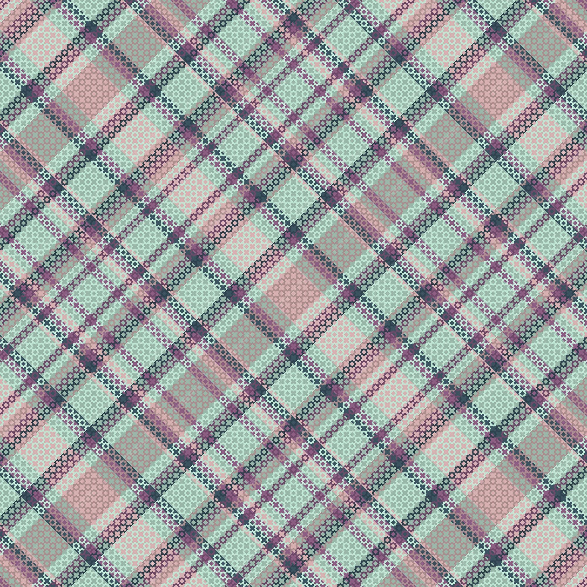 Um Design De Plano De Fundo Colorido Xadrez Tartan Sem Costura