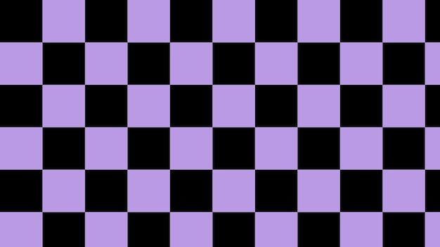 Plano de fundo xadrez xadrez preto e roxo, perfeito para o pano de