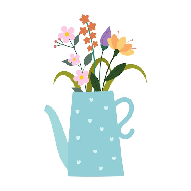 Planta em vaso Ilustração vetorial de planta plana de desenho animado diferentes plantas de casa decorativas em vasos interiores para decoração interior de casa ou escritório jardim verde ícones de coleção floral isolados em branco