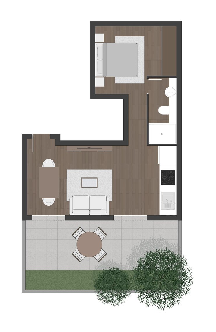 Vetor planta