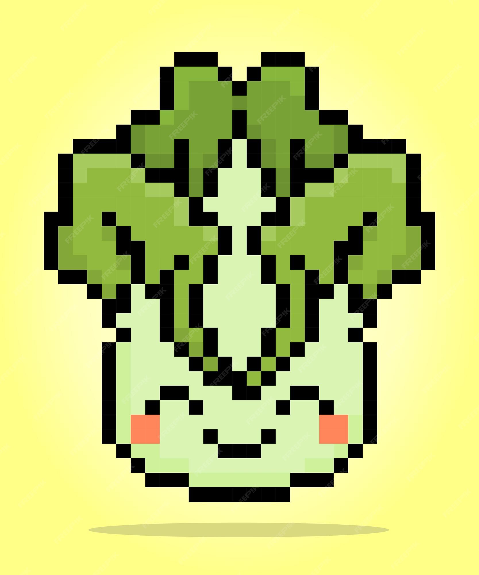 Planta de pixel art para ativos de jogo