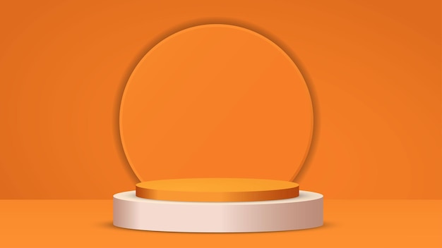 pódio pedestal minimalista exibição de produtos abstratos