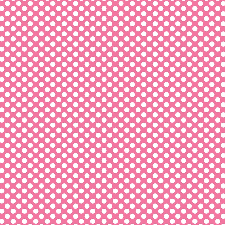 Vetor polka dots padrão rosa de fundo