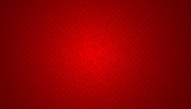 Pontos de meio tom em fundo vermelho