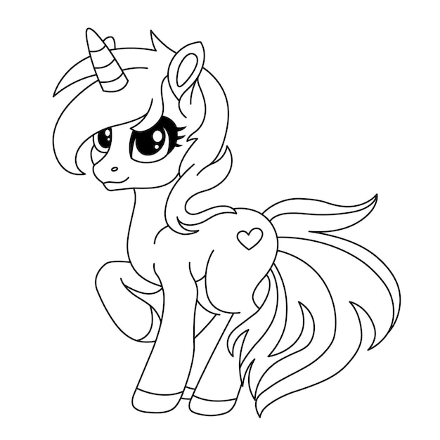 Desenhos de My Little Pony para colorir - Páginas para impressão