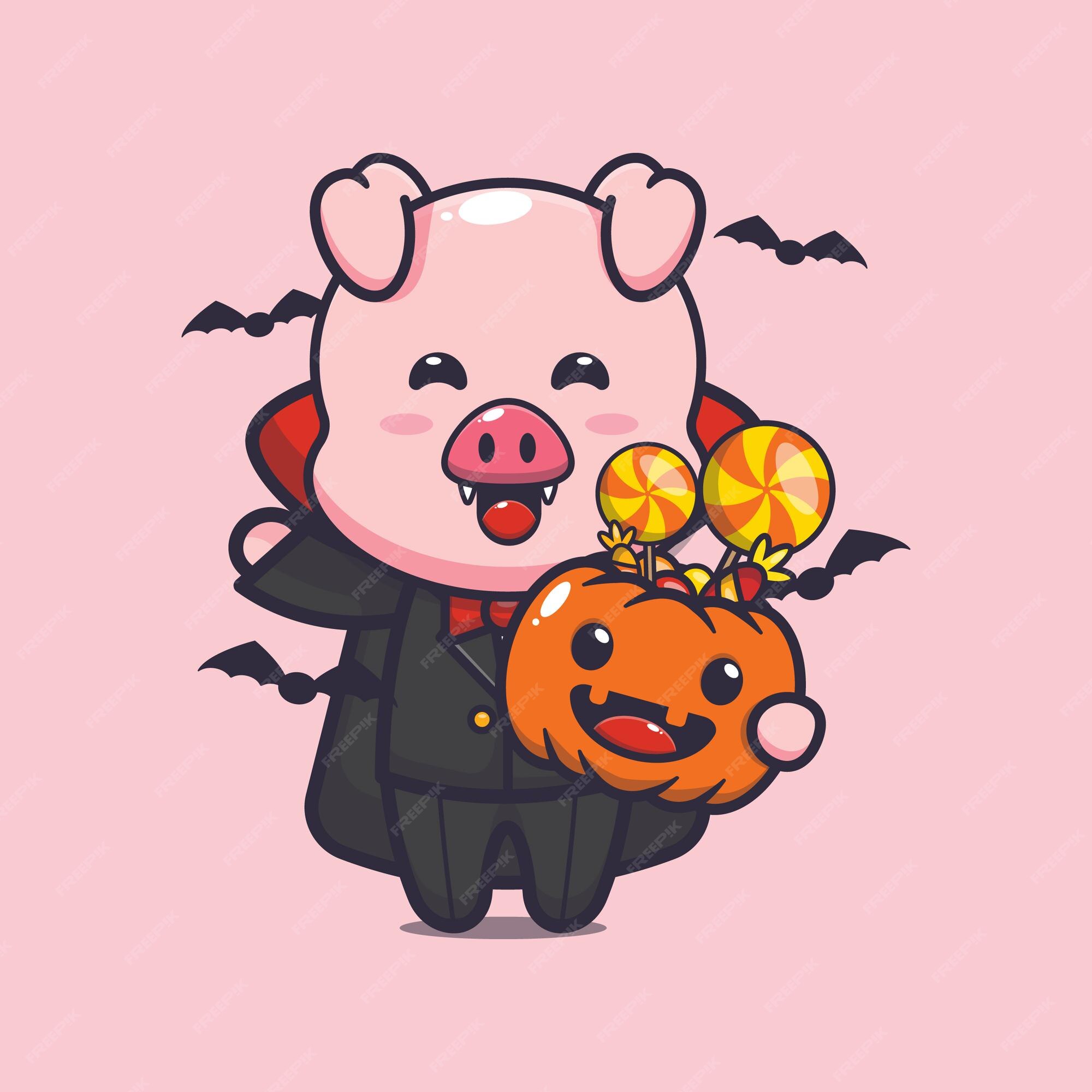 HALLOWEEN como desenhar VAMPIRO fofo kawaii Desenhos para