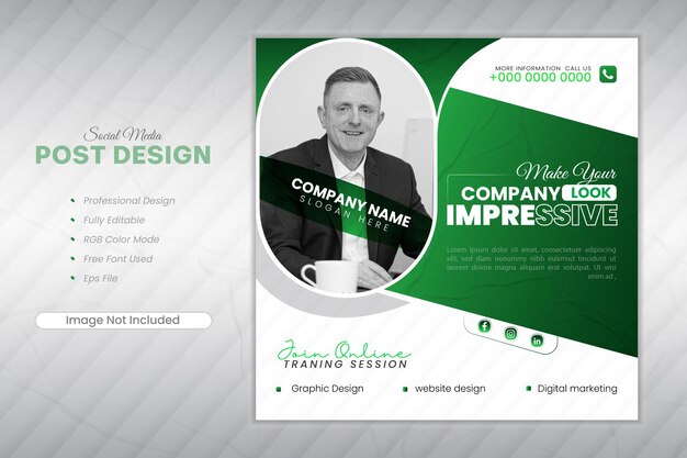 POST DESIGN de negócios sociais corporativos