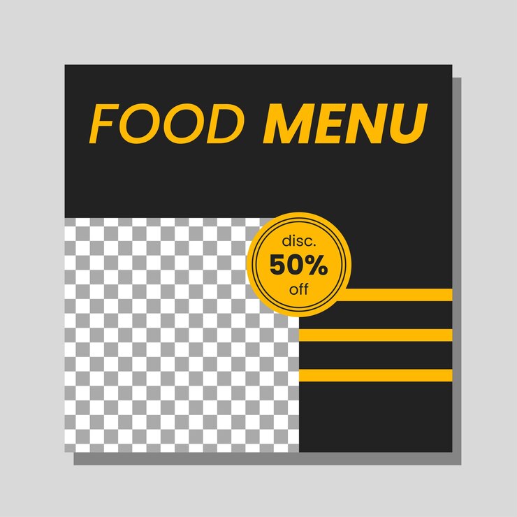 Vetor postagem de mídia social de marketing de negócios de restaurante de fast food