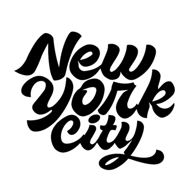Poster de camiseta da cidade de Nova Iorque