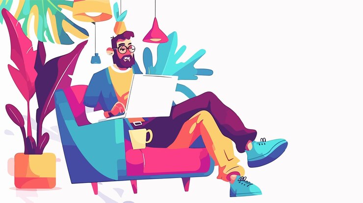 Vetor poster de design gráfico profissional para criação de elementos de ui e ux
