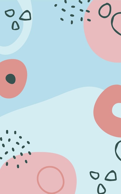 Poster de fundo abstrato