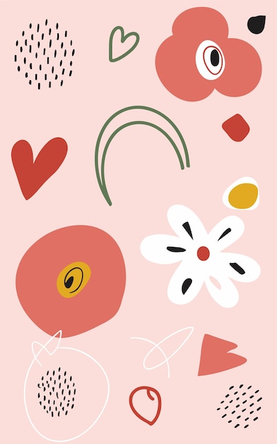Poster de fundo abstrato