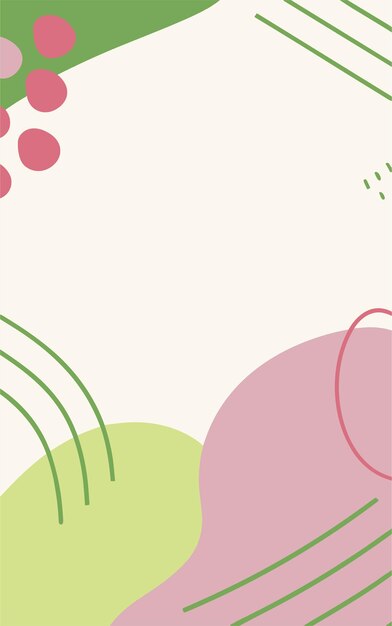 Poster de fundo de padrão abstrato