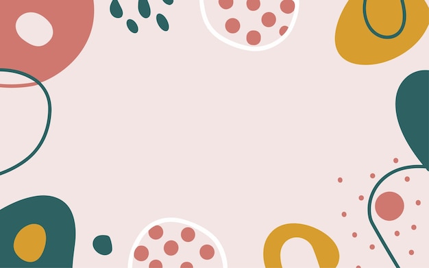 Poster de fundo de padrão abstrato
