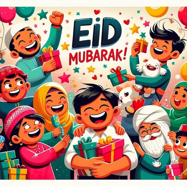 Poster do Eid Mubarak