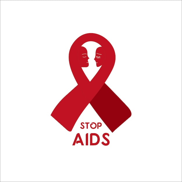 Pôster global de conscientização sobre a aids