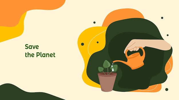 Pôster salve o planeta