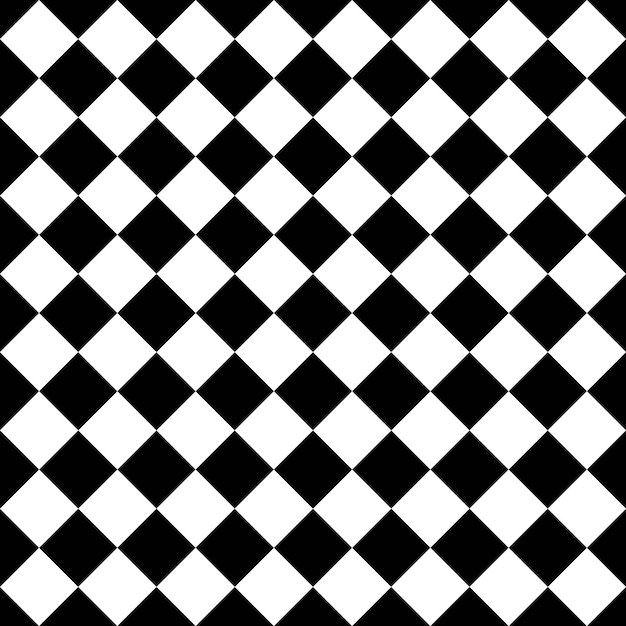 Ilustração Do Vetor De Desenho Preto E Branco Do Padrão De Fundo Do Xadrez  Rhombus Ilustração do Vetor - Ilustração de grade, diagonal: 183582984