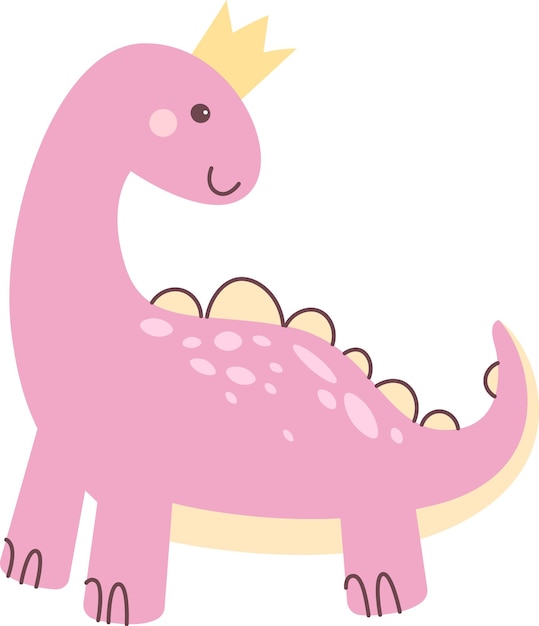 Princesa Dinossauro Infantil