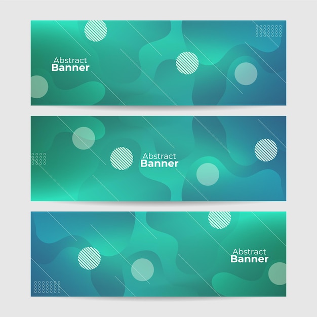 Projeto criativo do fundo abstrato colorido moderno da bandeira da web. Projeto de ilustração vetorial para apresentação, banner, capa, web, folheto, cartão, cartaz, textura, slide, revista e banner largo.