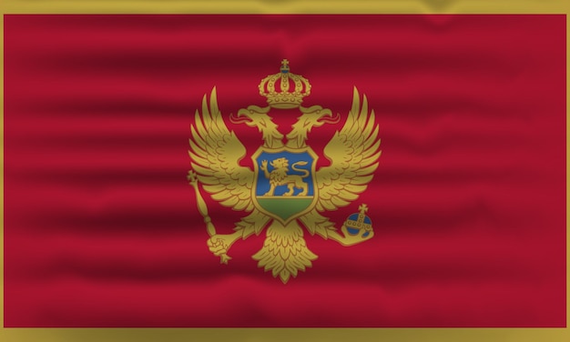 Projeto da bandeira de Montenegro