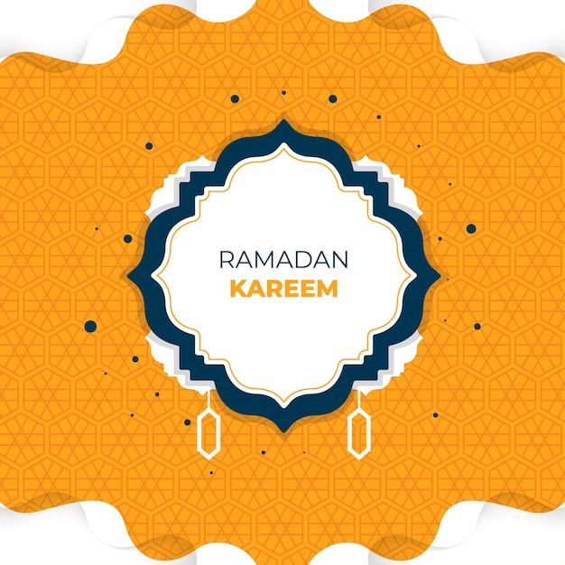 Vetor projeto da celebração do ramadan kareem