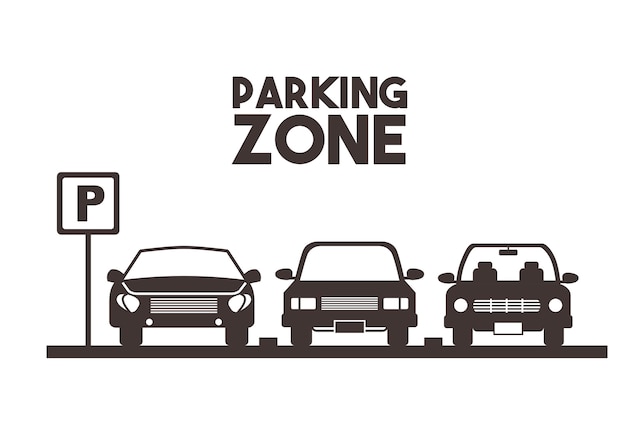 Estacionamento Automático Do Carro Ilustração do Vetor - Ilustração de  plataforma, cupê: 95604879