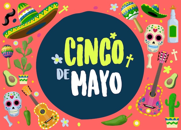 Projeto de celebração do feriado de cinco de mayo