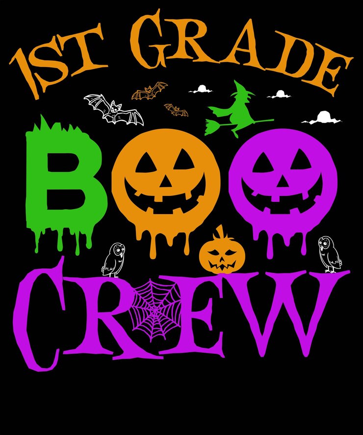 PROJETO DE EQUIPE DE BOO DE 1ª SÉRIE PARA AMANTE DE HALLOWEEN