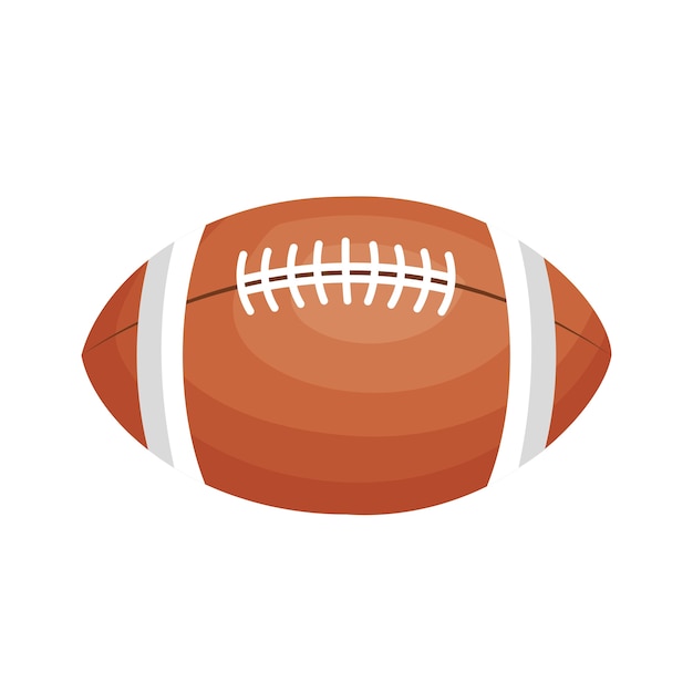 Projeto de ilustração vetorial ícone do campeonato de futebol americano