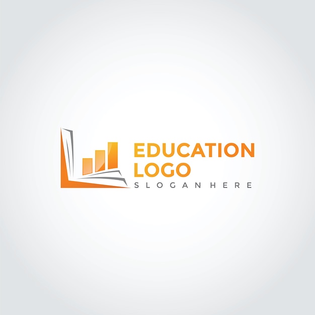 Projeto de modelo de logotipo do eduvation and finance