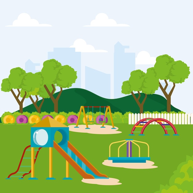 Projeto de parque infantil