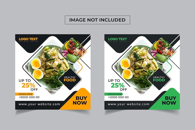Projeto de postagem nas mídias sociais de venda de alimentos saudáveis