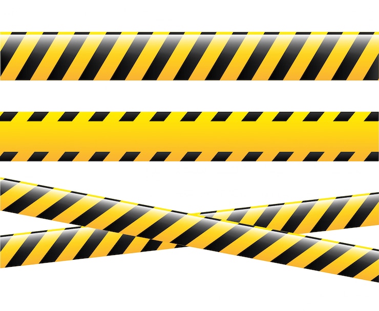 Vetor projeto de precaução sobre ilustração vetorial de fundo branco