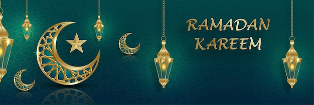 Projeto de Ramadan Kareem no fundo islâmico