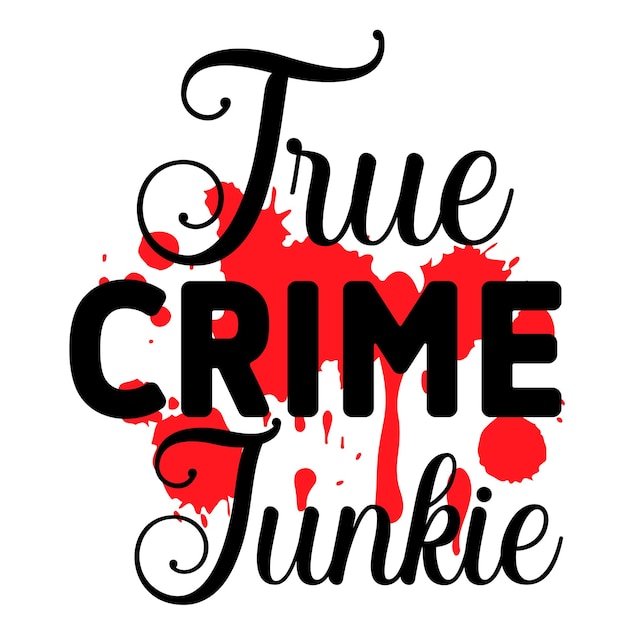 Projeto de svg de crime vetorial