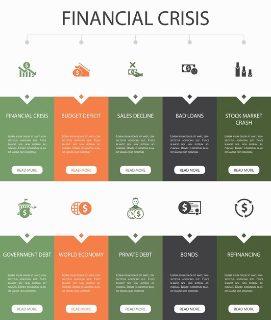 Projeto do círculo de 10 etapas de infográfico de marketing de mídia social. Envolvimento do usuário, seguidores, frase de chamariz, ícones simples de conversão de leads