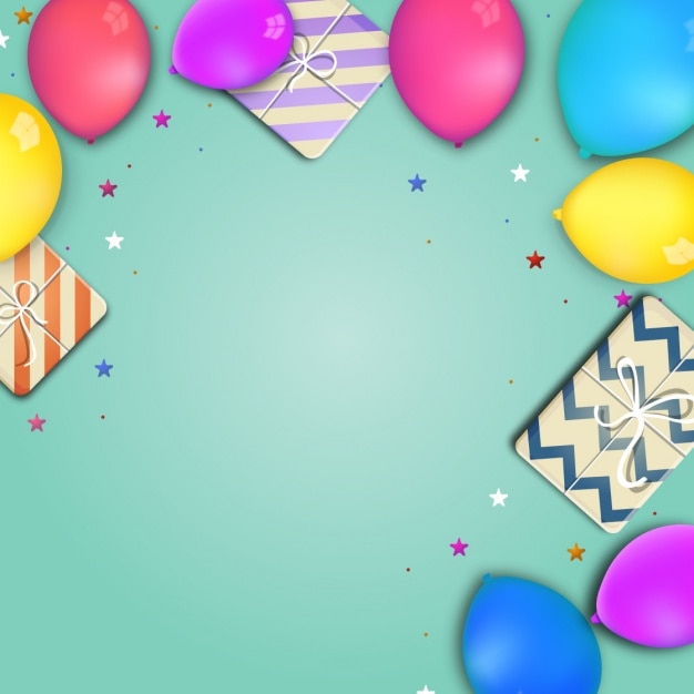 Projeto do fundo do aniversário
